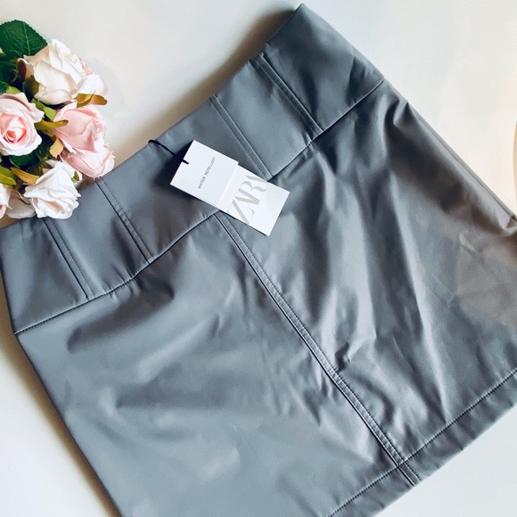 NWT ZARA SKIRT MODERN CHIC GORGEOUS Size L - Picture 5 of 7